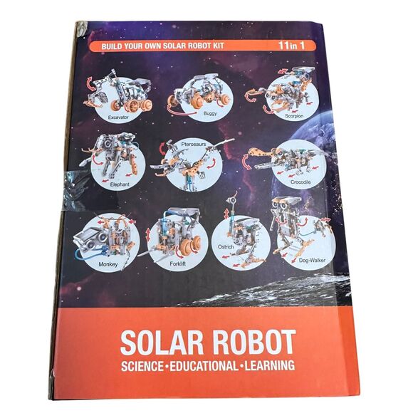 Hot Bee STEM Build Your Own Solar Robot Kits New - Picture 4 of 8